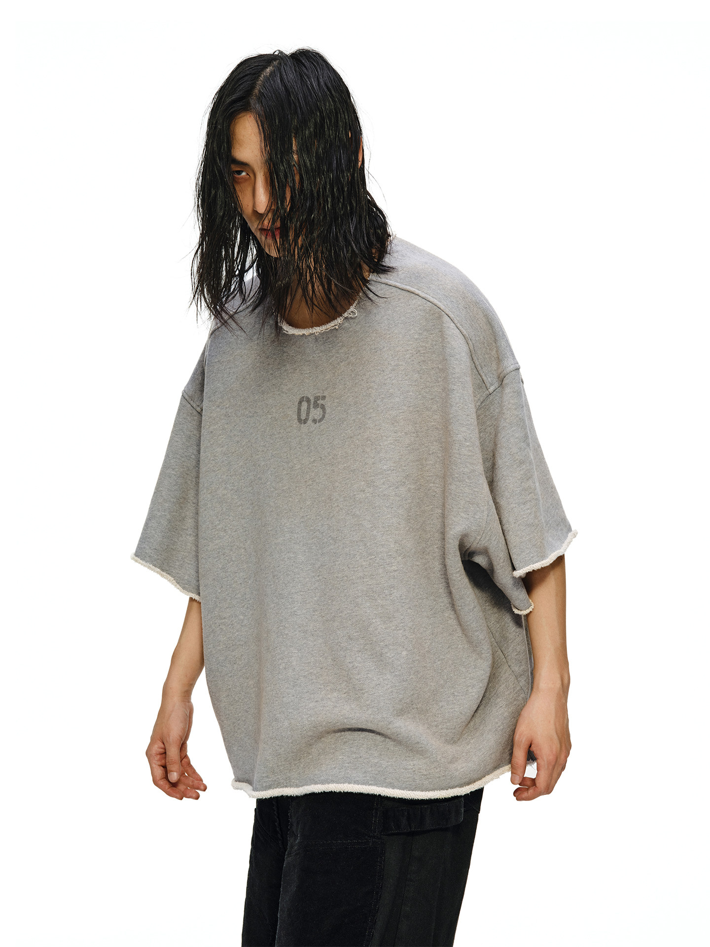Heavyweight Fleece Boxy Short-Sleeve T-Shirt