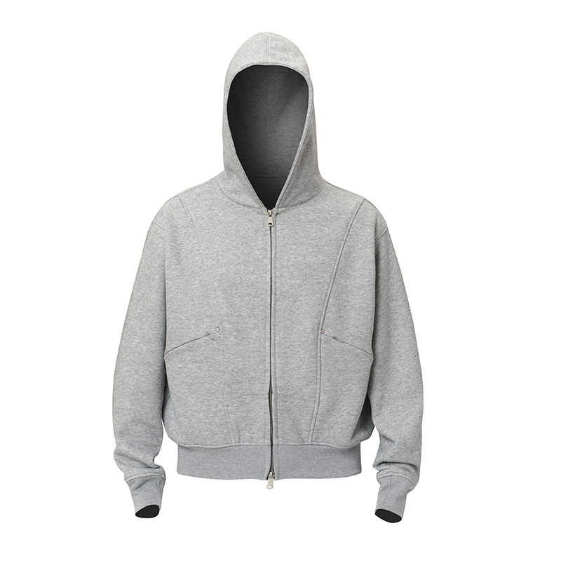 CATSSTAC Heavyweight Arc-Seamed Hooded Zip-Up