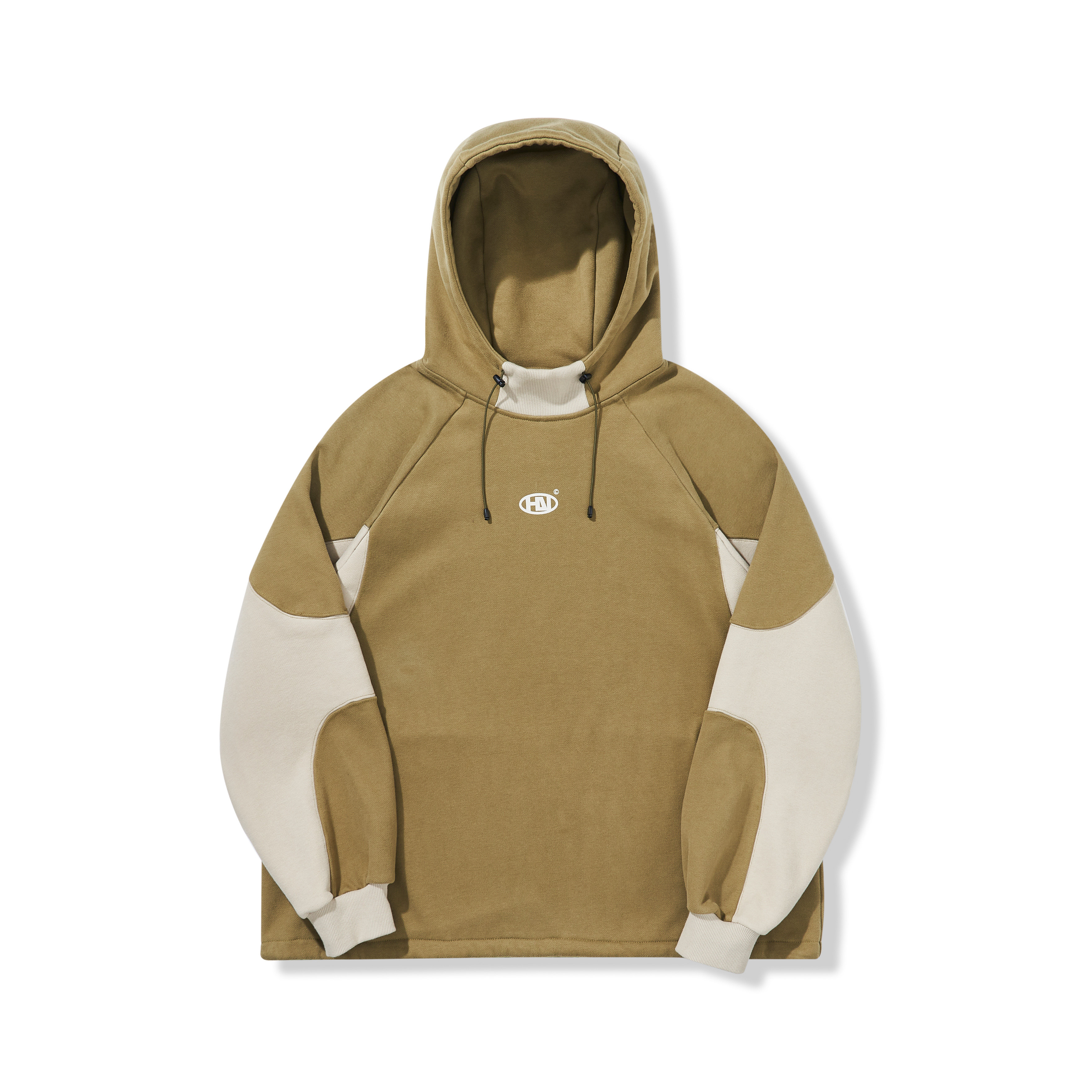Color-Block Fleece Hoodie