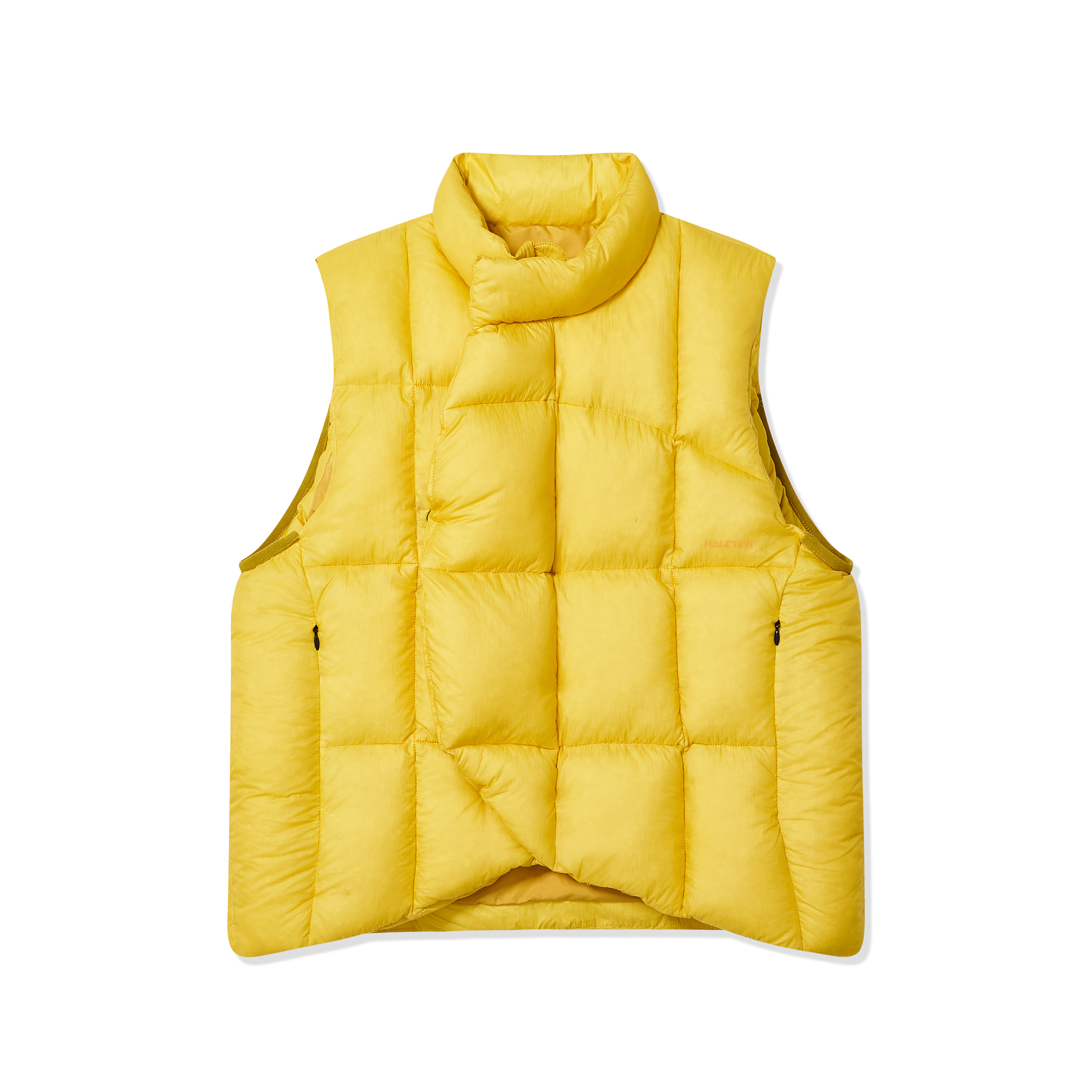 Lightweight White Duck Down Vest