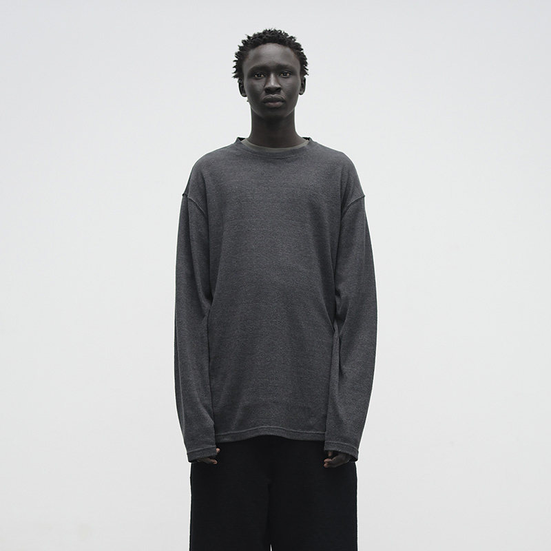 Graphic Patch Long Sleeve T-Shirt