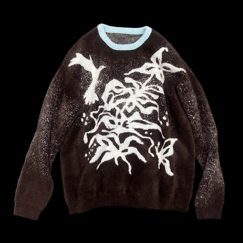 Flowers And Birds Sweater