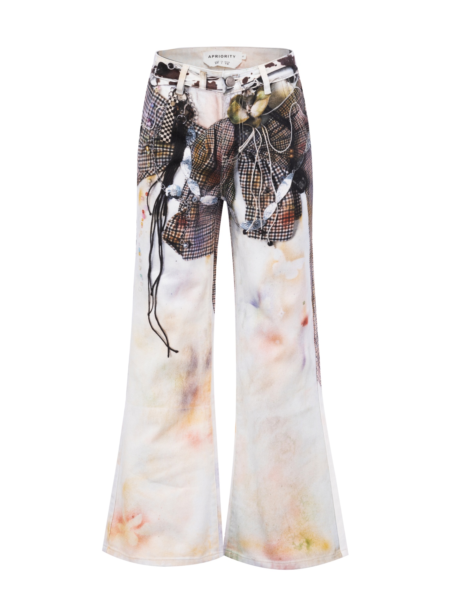 Aiyana 3D Print Jeans