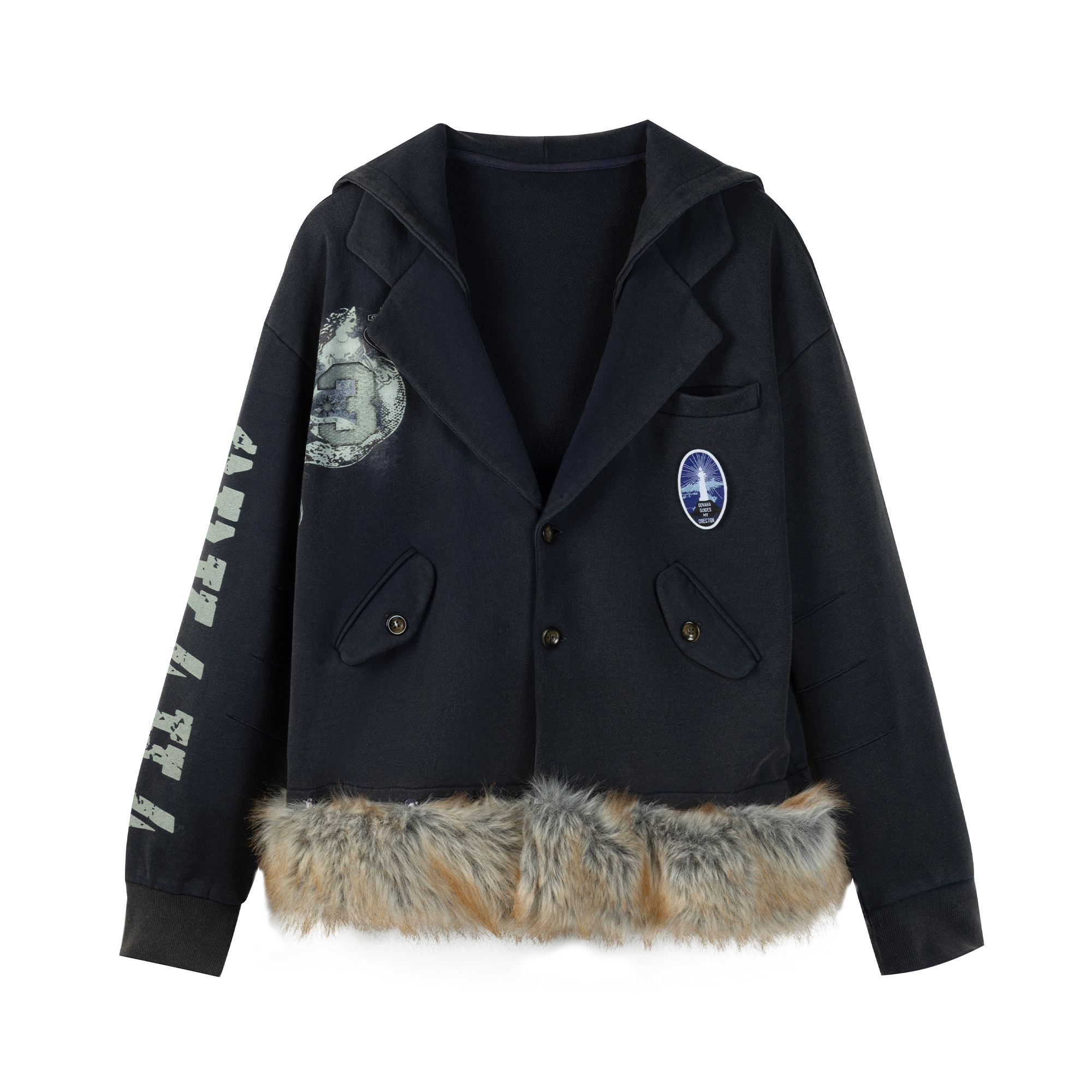 Heart of ODVAHA Hoodie Blazer