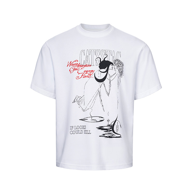 Medusa Cooling Cotton Graphic Tee