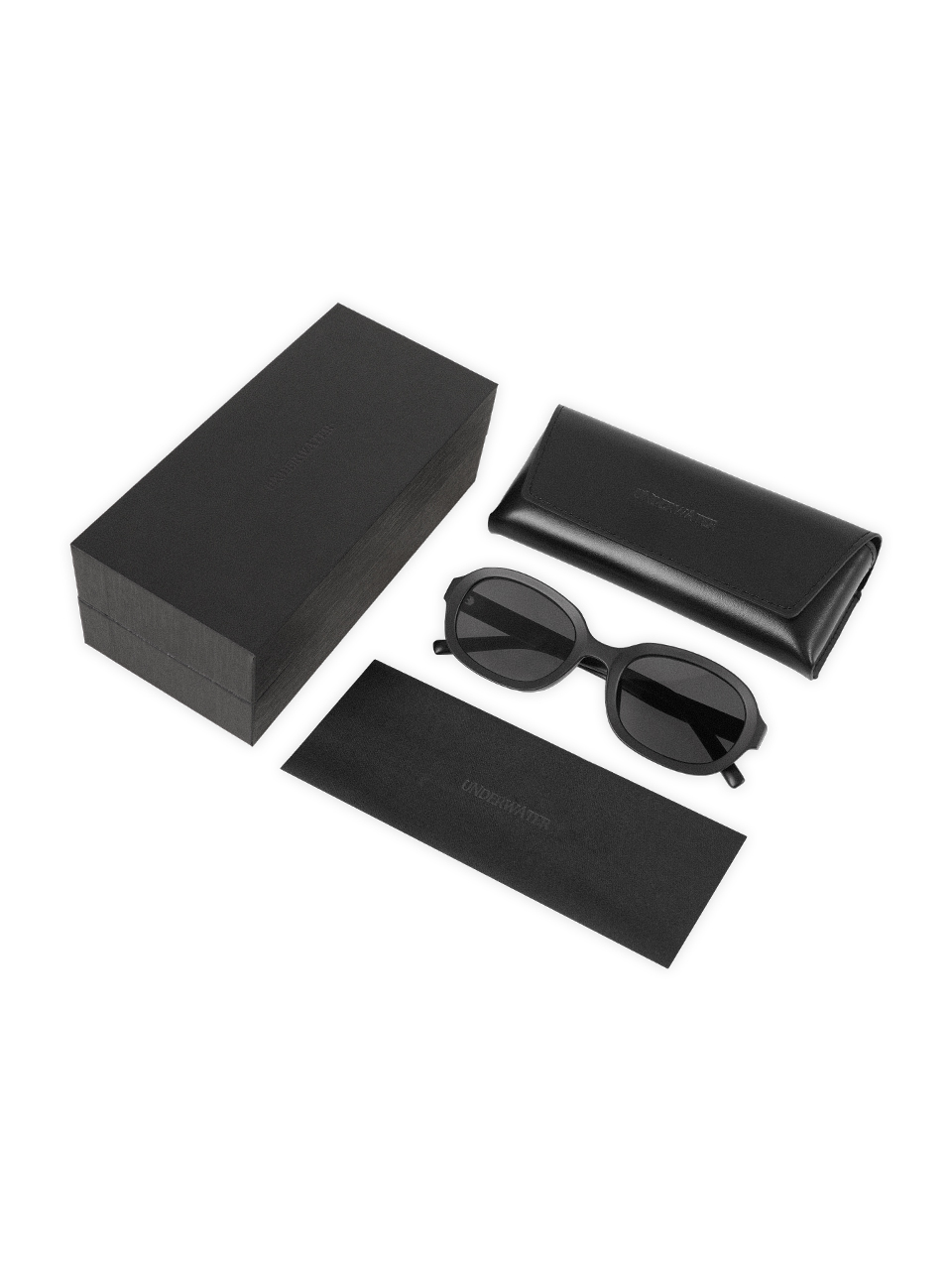 UNDERWATER SS23 MATTE BLACK SUNGLASSES