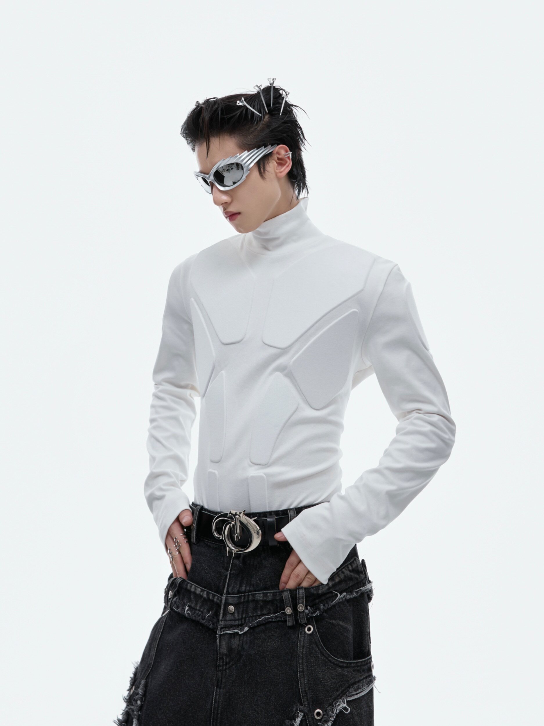Deconstructed 3D Custom Long Sleeve