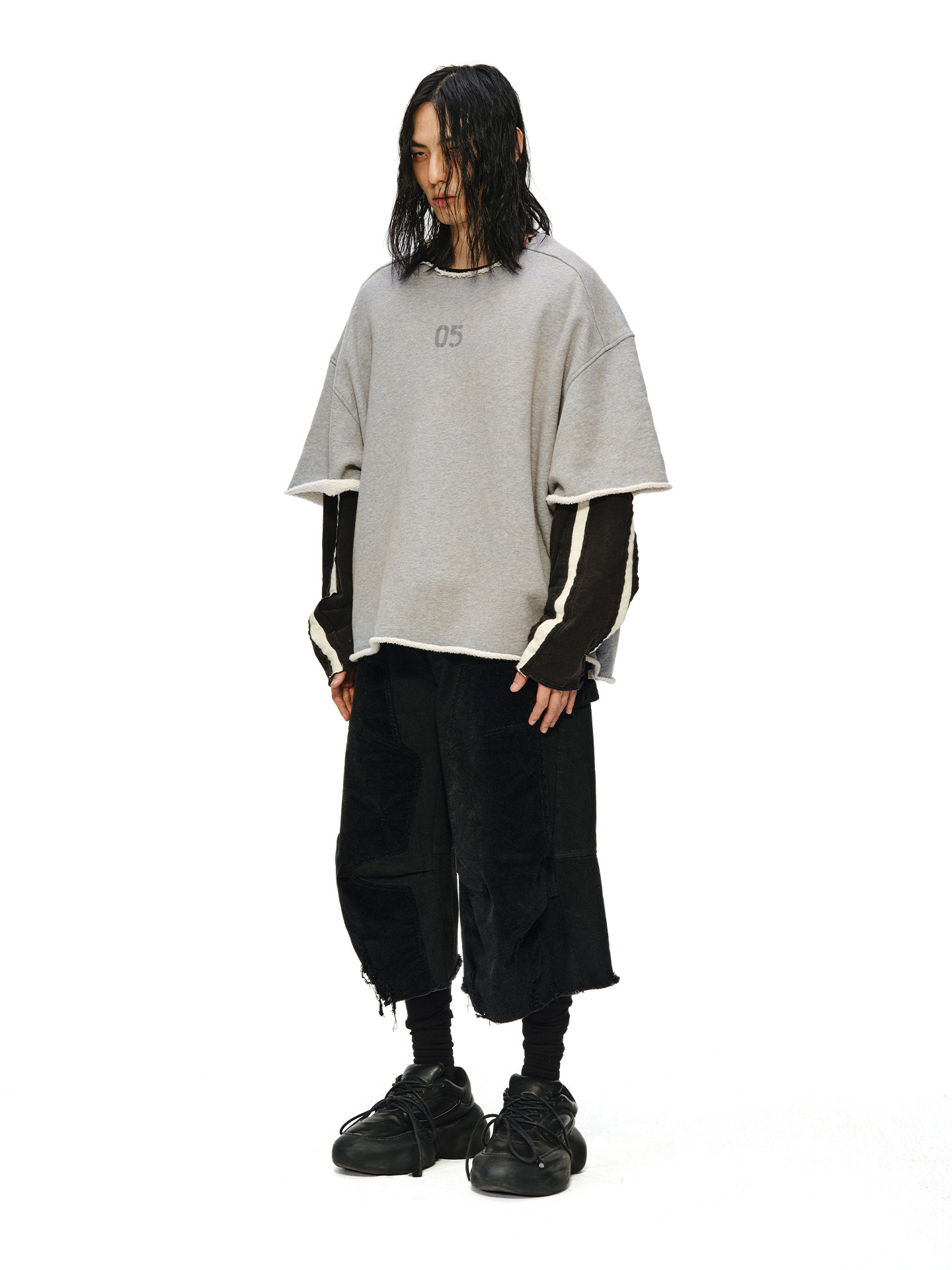 Heavyweight Fleece Boxy Short-Sleeve T-Shirt