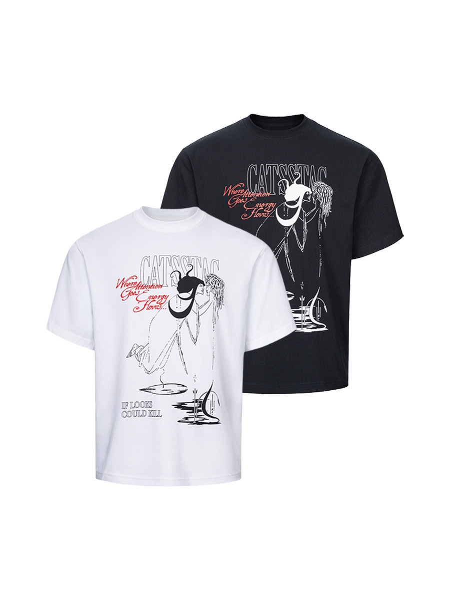 Medusa Cooling Cotton Graphic Tee
