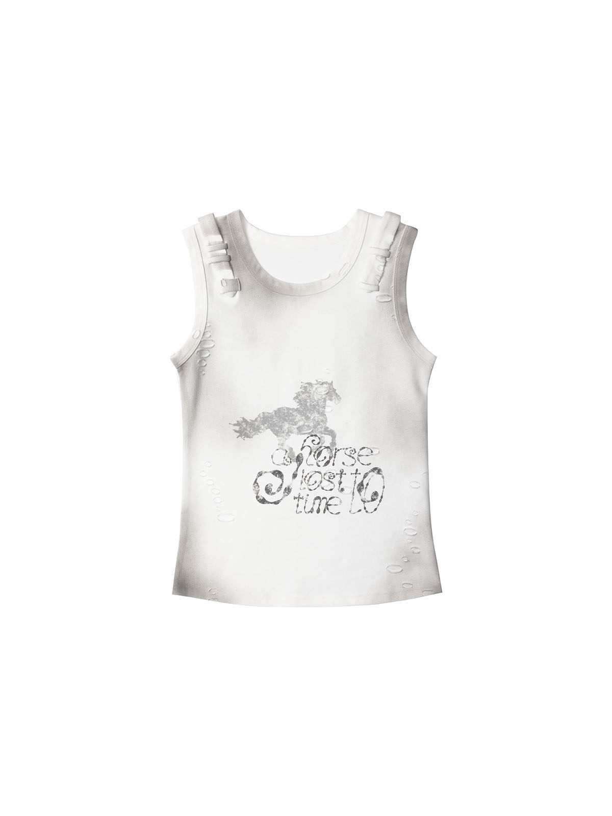 <A horse lost to time> Dirty Tank Top