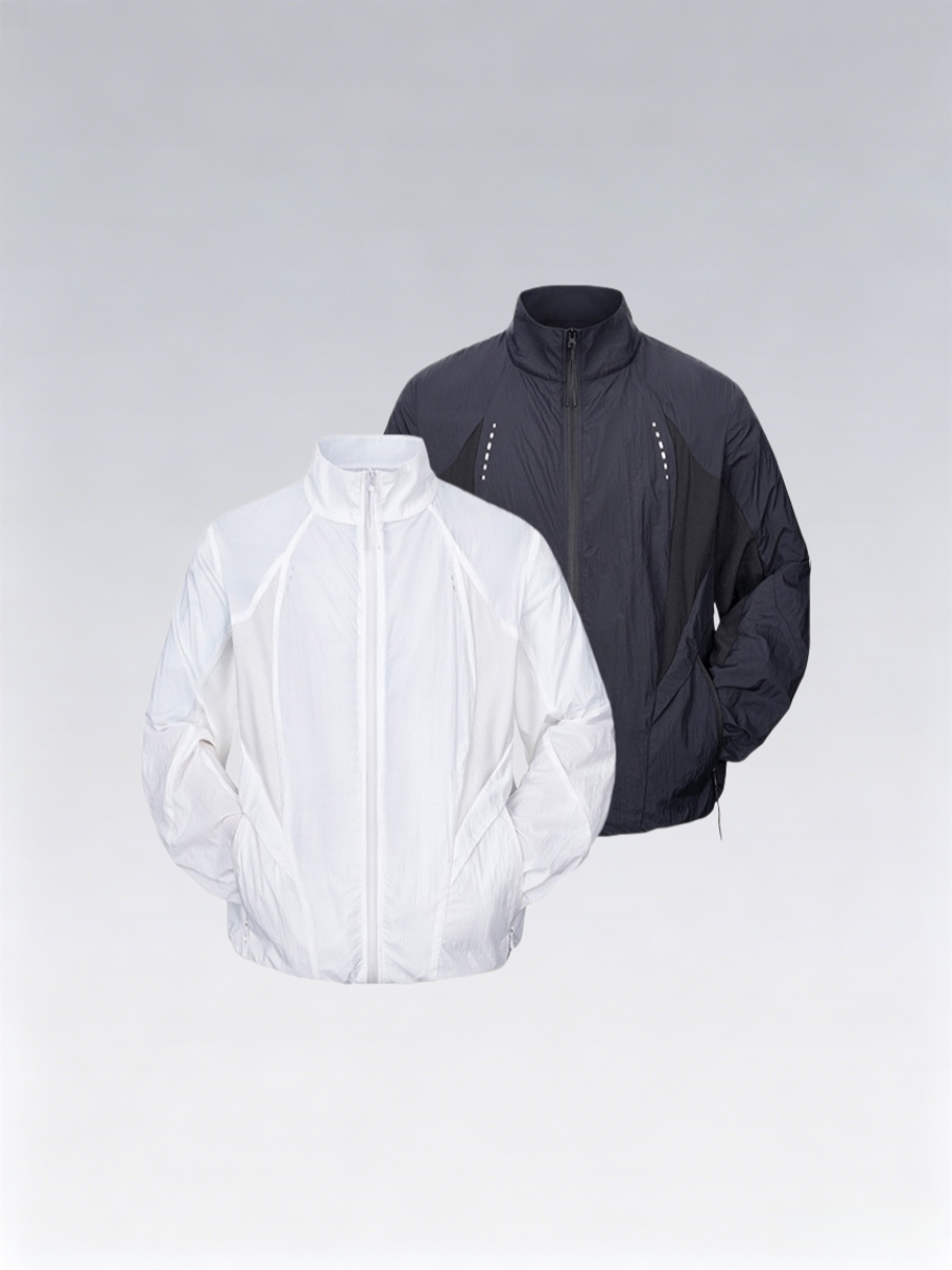 Pioneer Stand Collar Original-Yarn Sun-Protective Jacket