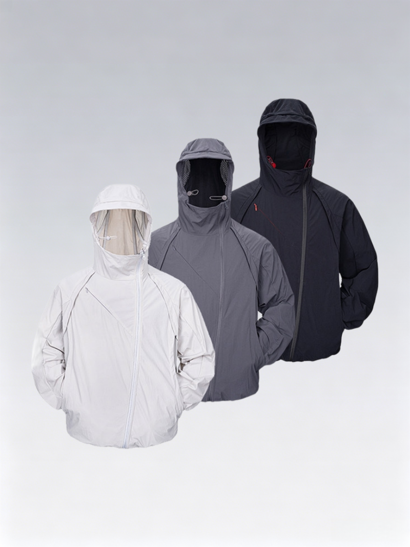 Ranger Diagonal-Zip Original-Yarn Cooling Sun-Protective Jacket