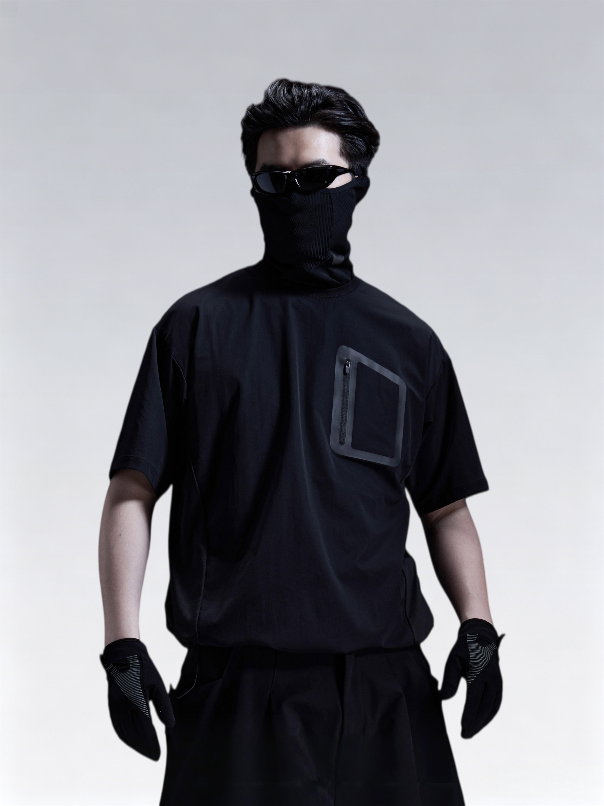 「Feather」Welded Pocket Short Sleeve