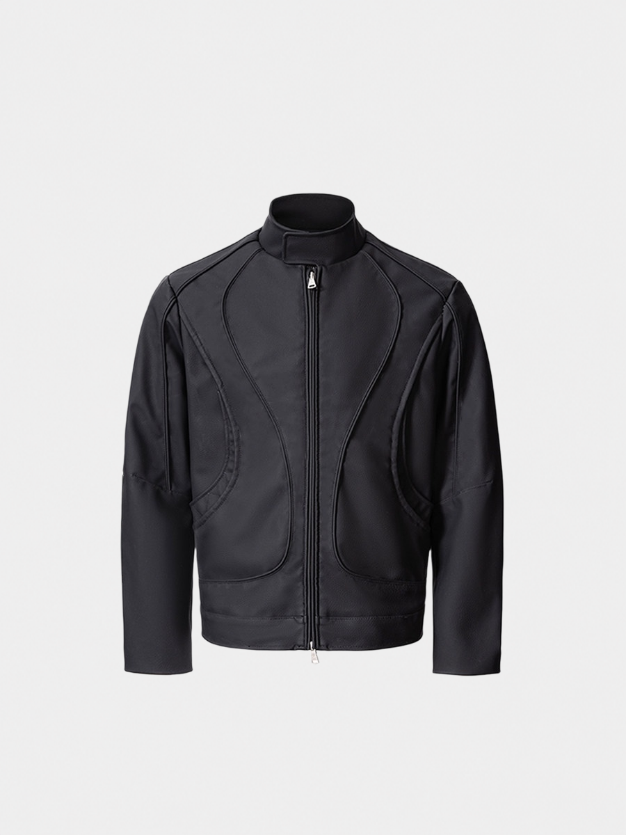 Rafa Six-Protection Leather Motorcycle Jacket