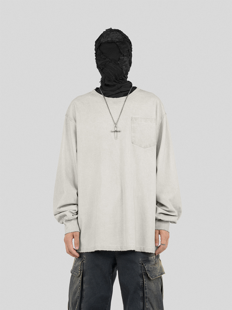 UNDERWATER AW23 DIRTY POCKET L/S T-SHIRT
