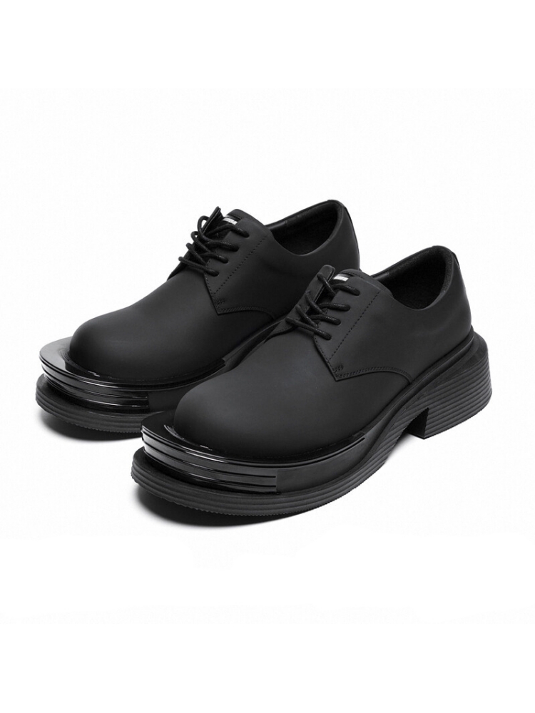 Layered Sole Derby Shoes