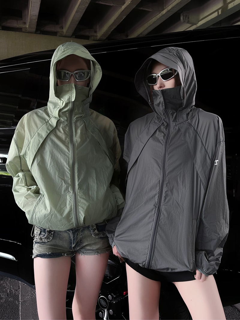 CATSSTAC Convertible Panel Sun Protection Hoodie