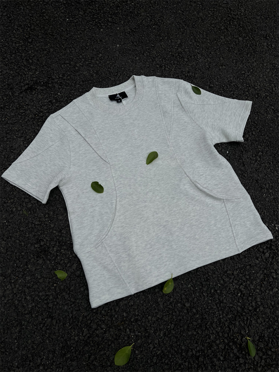 CATSSTAC Foam-Knit Paneled T-Shirt