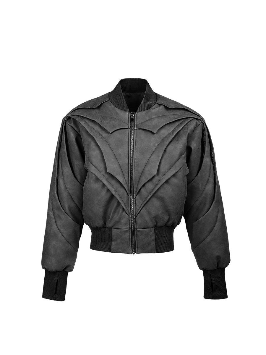 [Sold Out] Multi-Flap Matte Textured Oversized Cotton Jacket