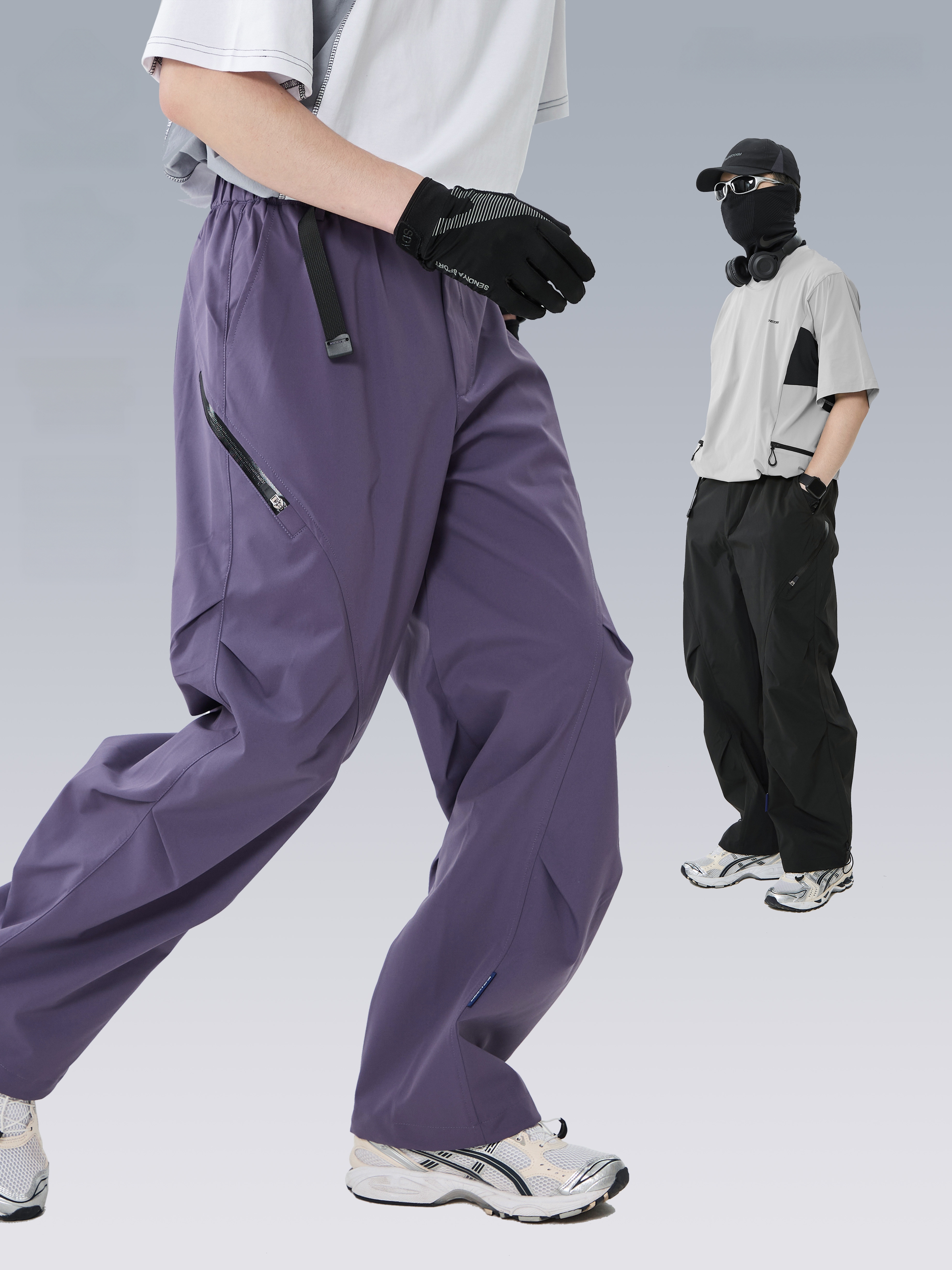 Three-Layer Protective Composite Outdoor Pants