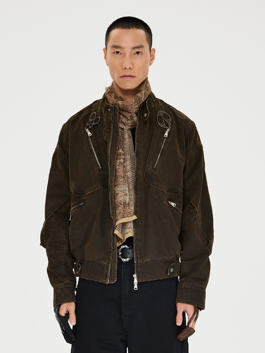 Wandering Dragon Safari Washed Jacket