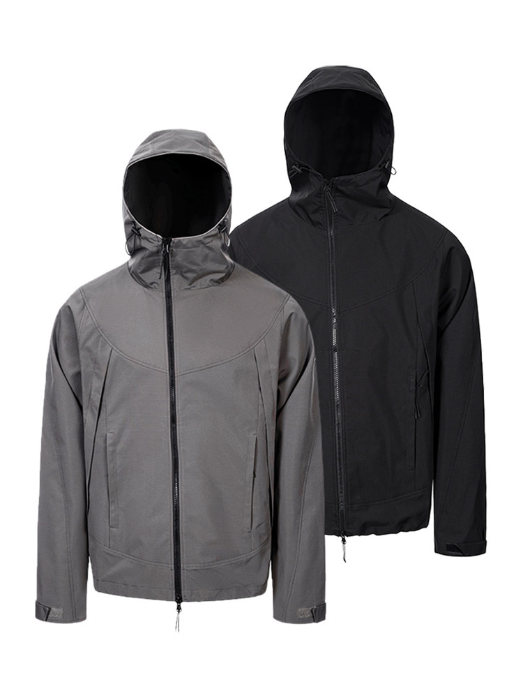 Sidewinder Diagonal-Zip Storm Jacket