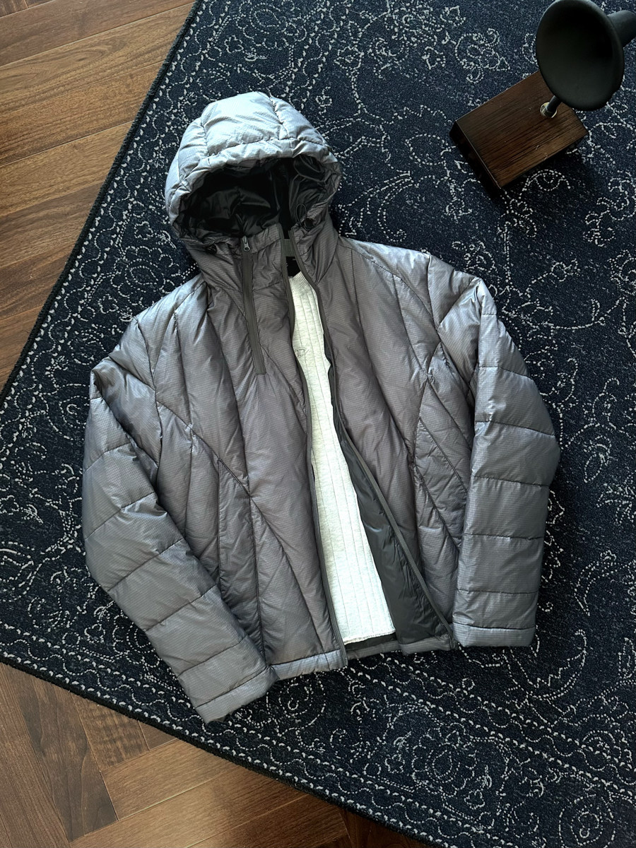 Phantom Vision Diagonal-Zip Down Jacket