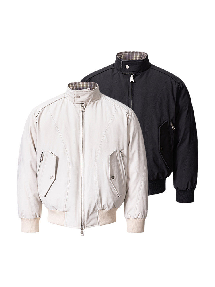 Harrington Check Quilted Jacket