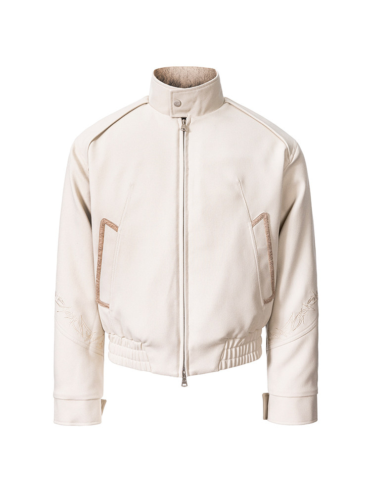 Thorn-Embroidered Condor Jacket