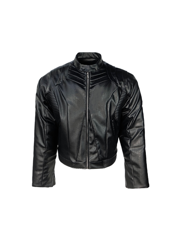 [Sold Out] Scale Armor Leather Padded Jacket