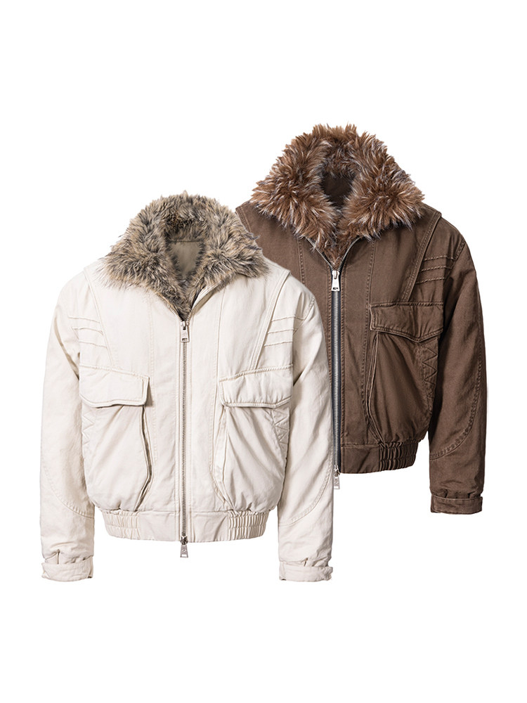 Lion King Detachable Scarf Condor Jacket