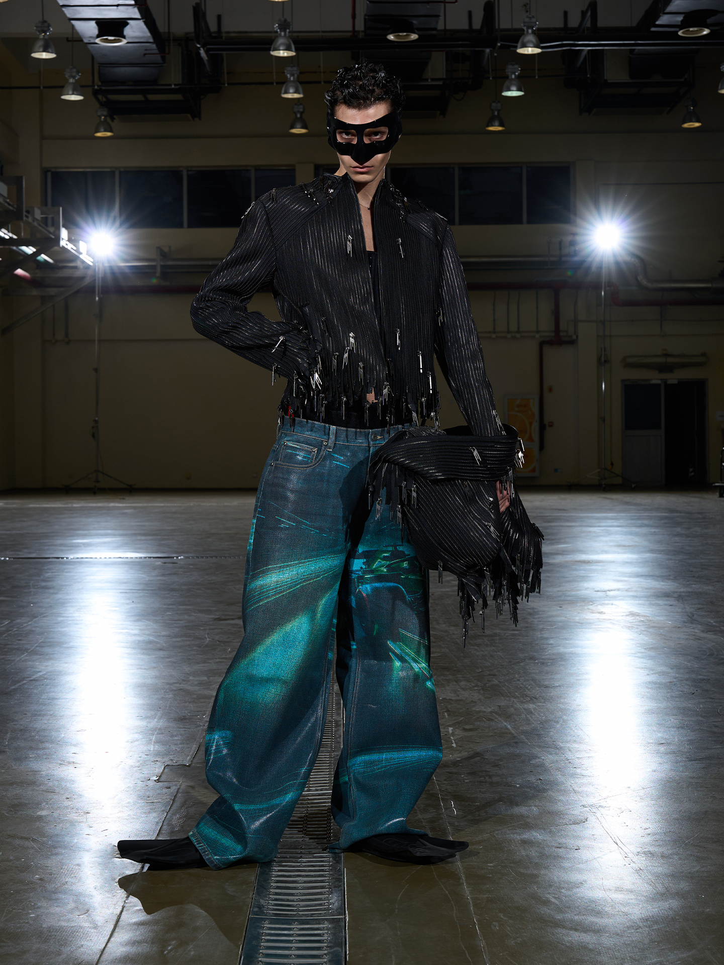 Custom Zipper Tassel Oversized Jacket