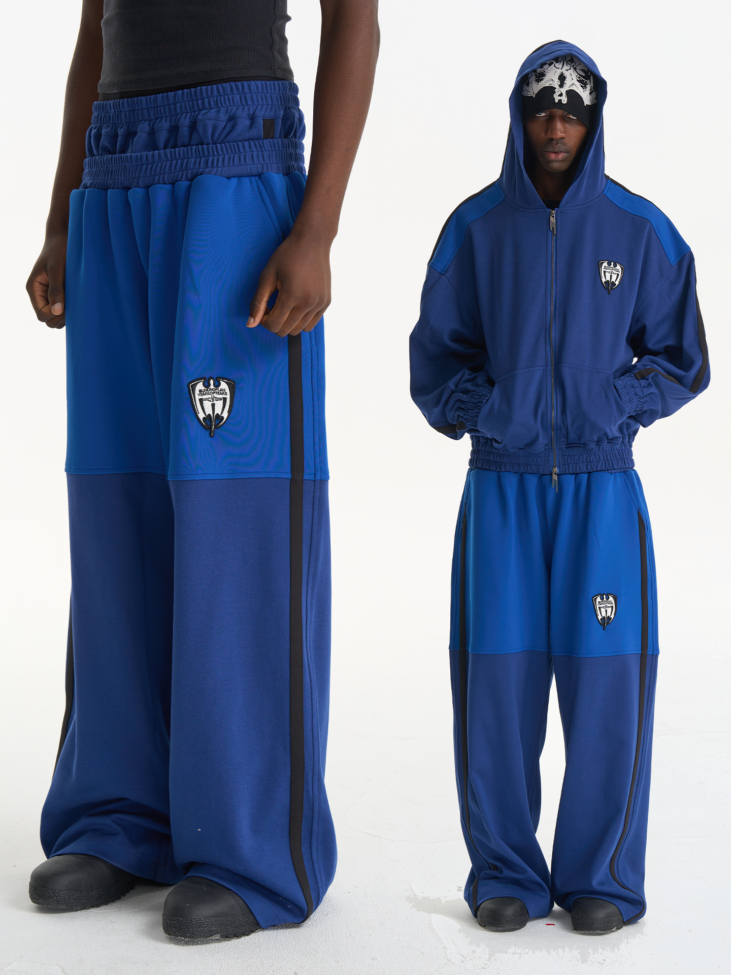 Bat Collaboration Color-Block Sport Pants