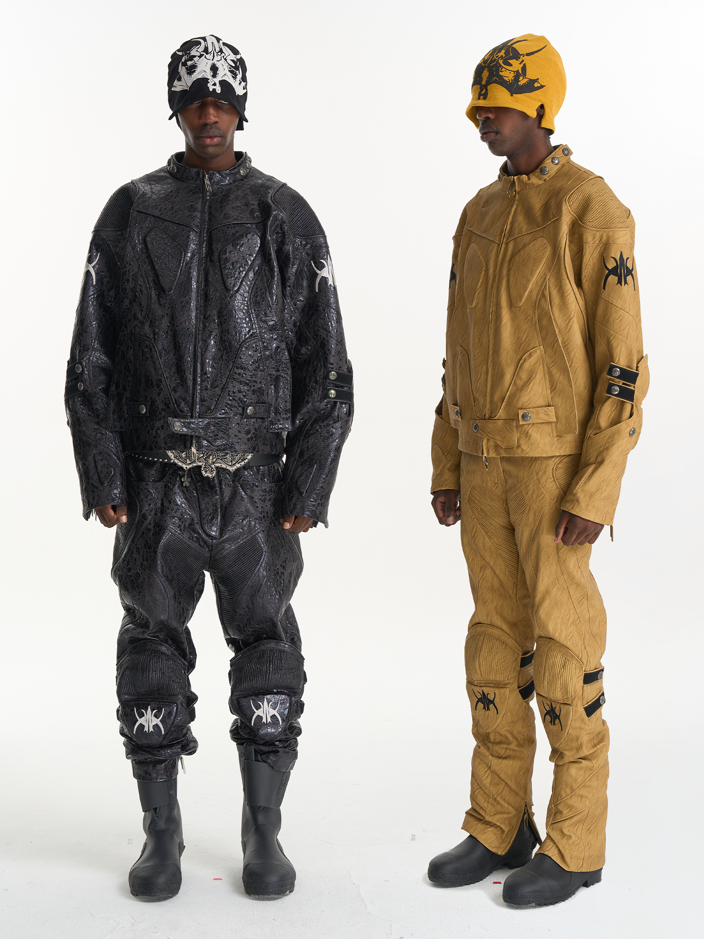 Bat Collaboration Motorcycle Jacket