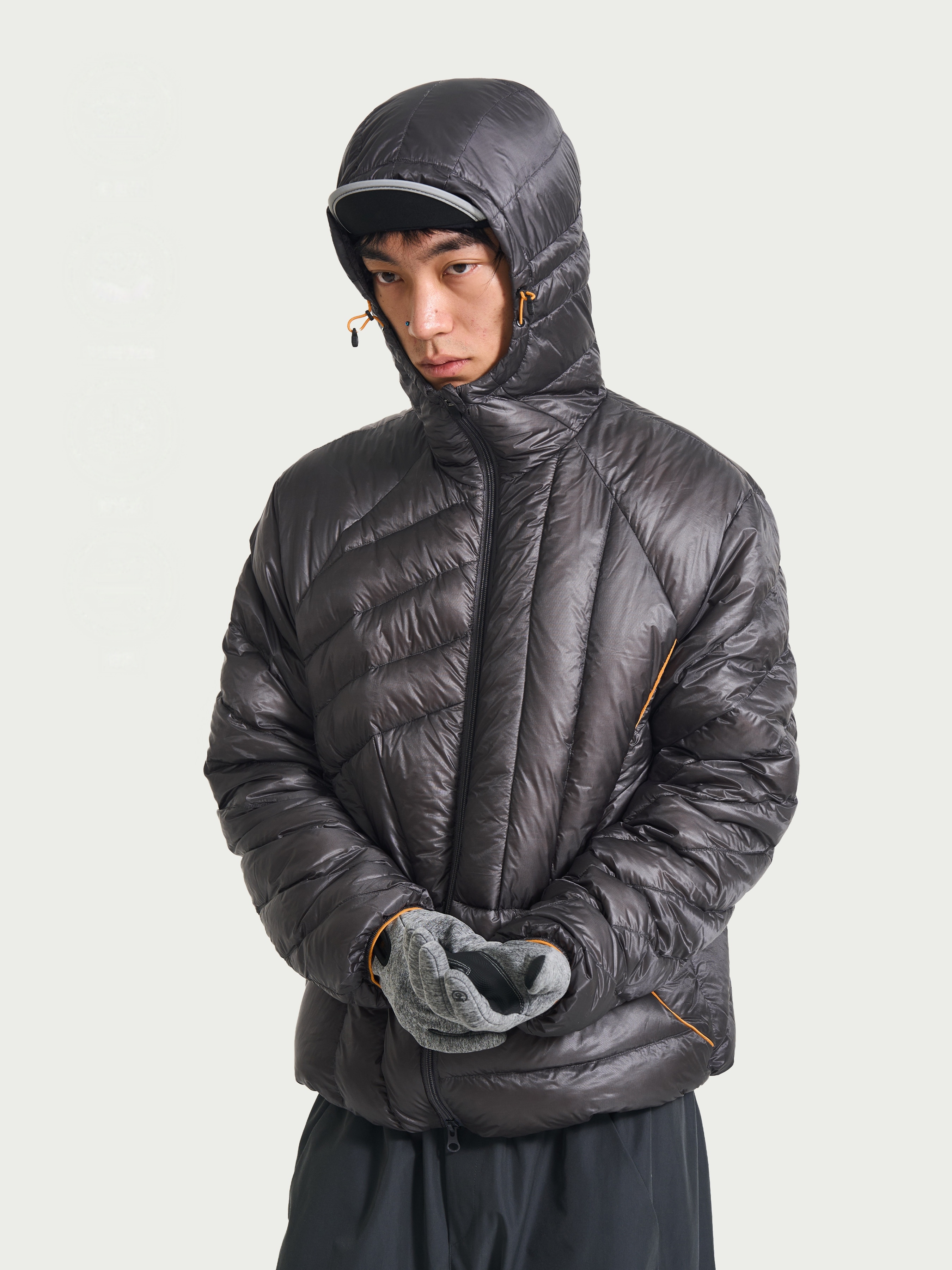 White Duck Down Water-Repellent Windproof Down Jacket