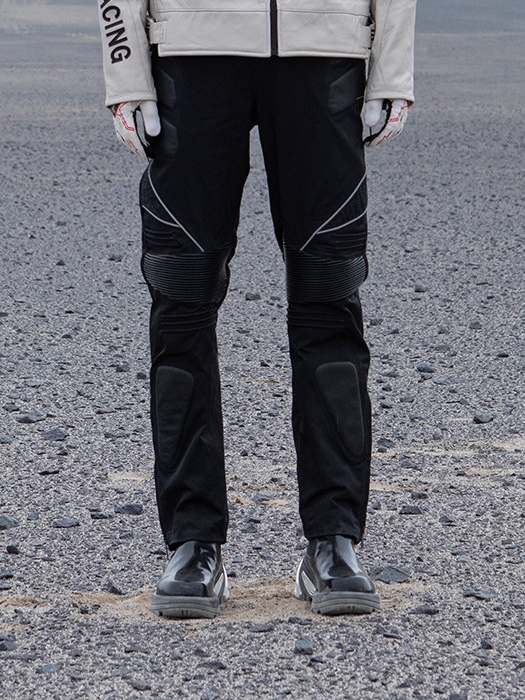 Multi-Layer Paneled Nylon Racing Pants