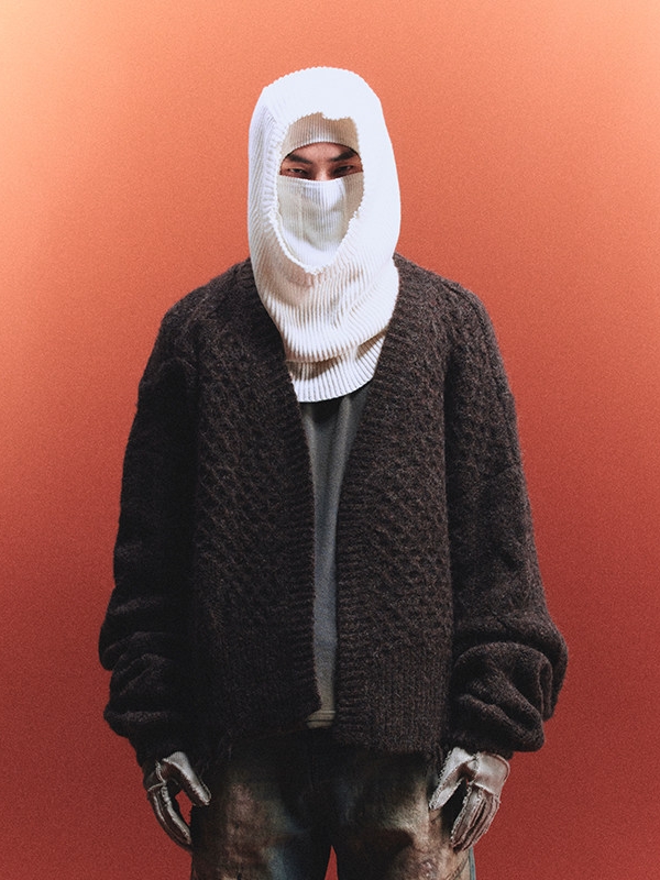 Heavyweight Oversized Wool Cardigan