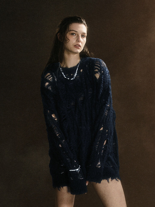 Nomadic Deconstructed Knit Sweater