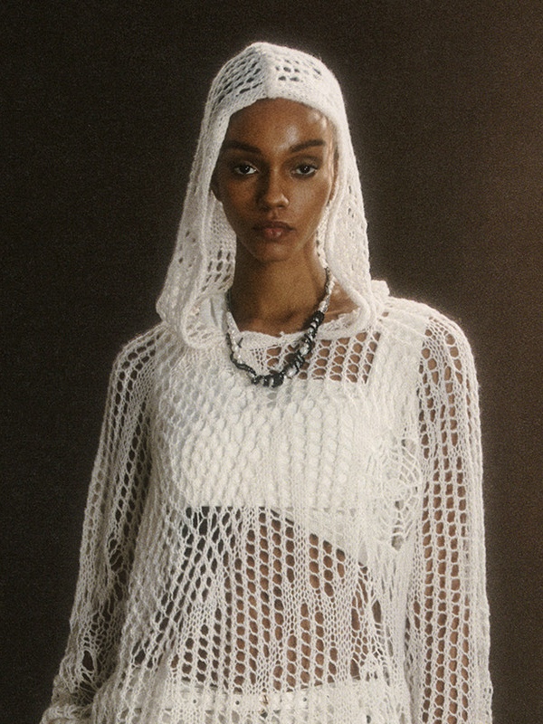 Mummy Pearl Cross Necklace