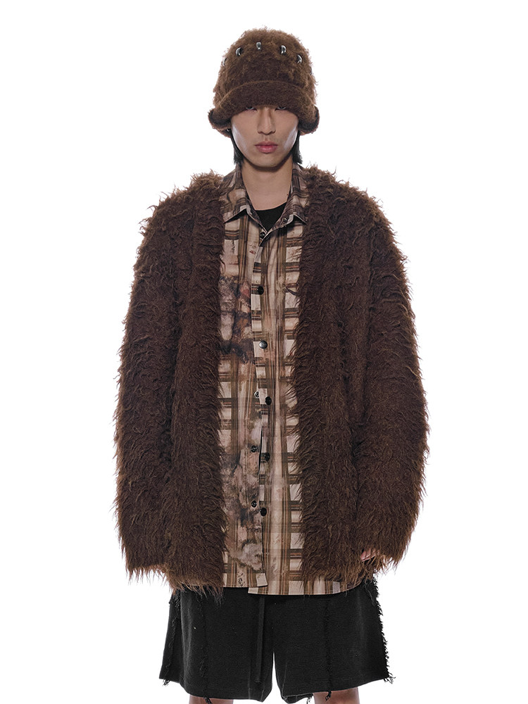 SAVAGE Wool Cardigan Jacket