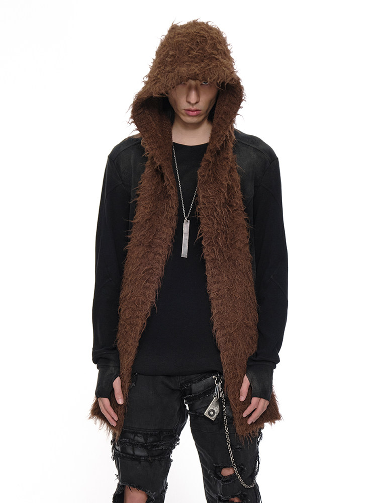 SAVAGE Knitted Hood Scarf