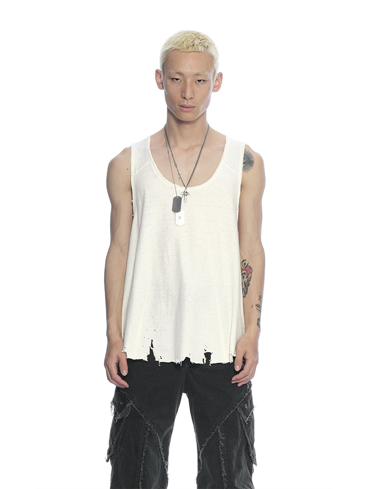 JUNK DOG Distressed Tank