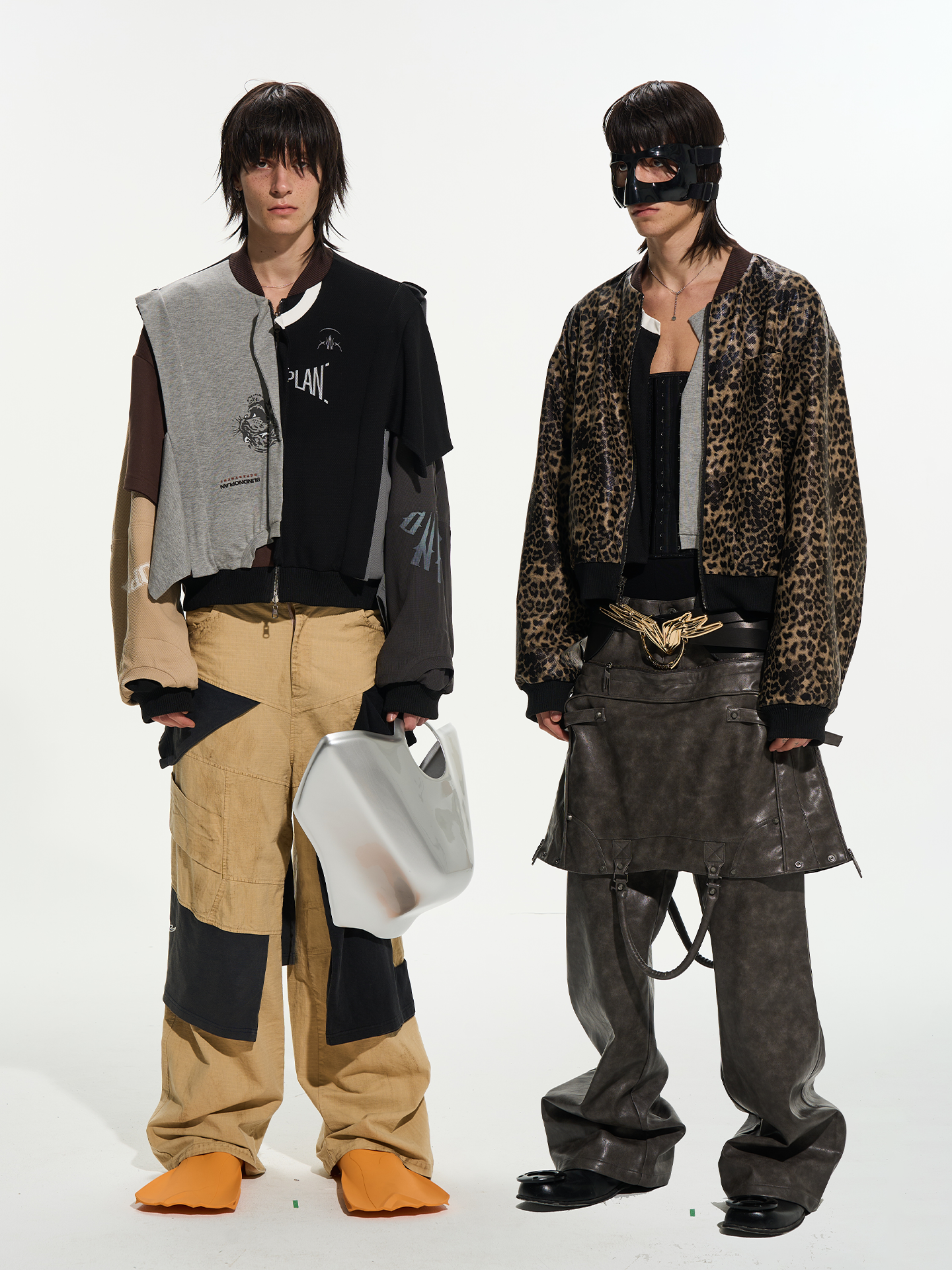 Multi‑Color Patchwork Reversible Jacket