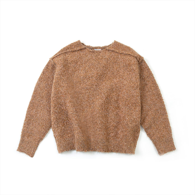 Wasteland Cropped Box Knit Sweater
