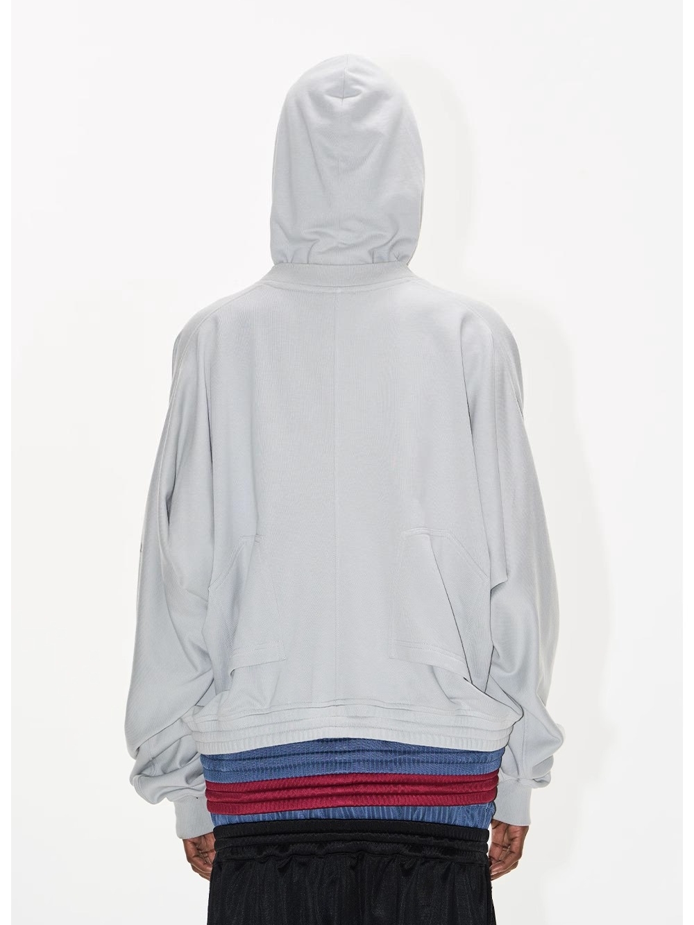 EXITMODE BY BLINDNOPLAN Multi-Layered Waistband Hoodie