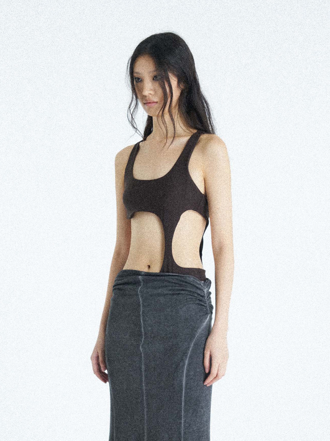 Cut-Out One-Piece Swimsuit