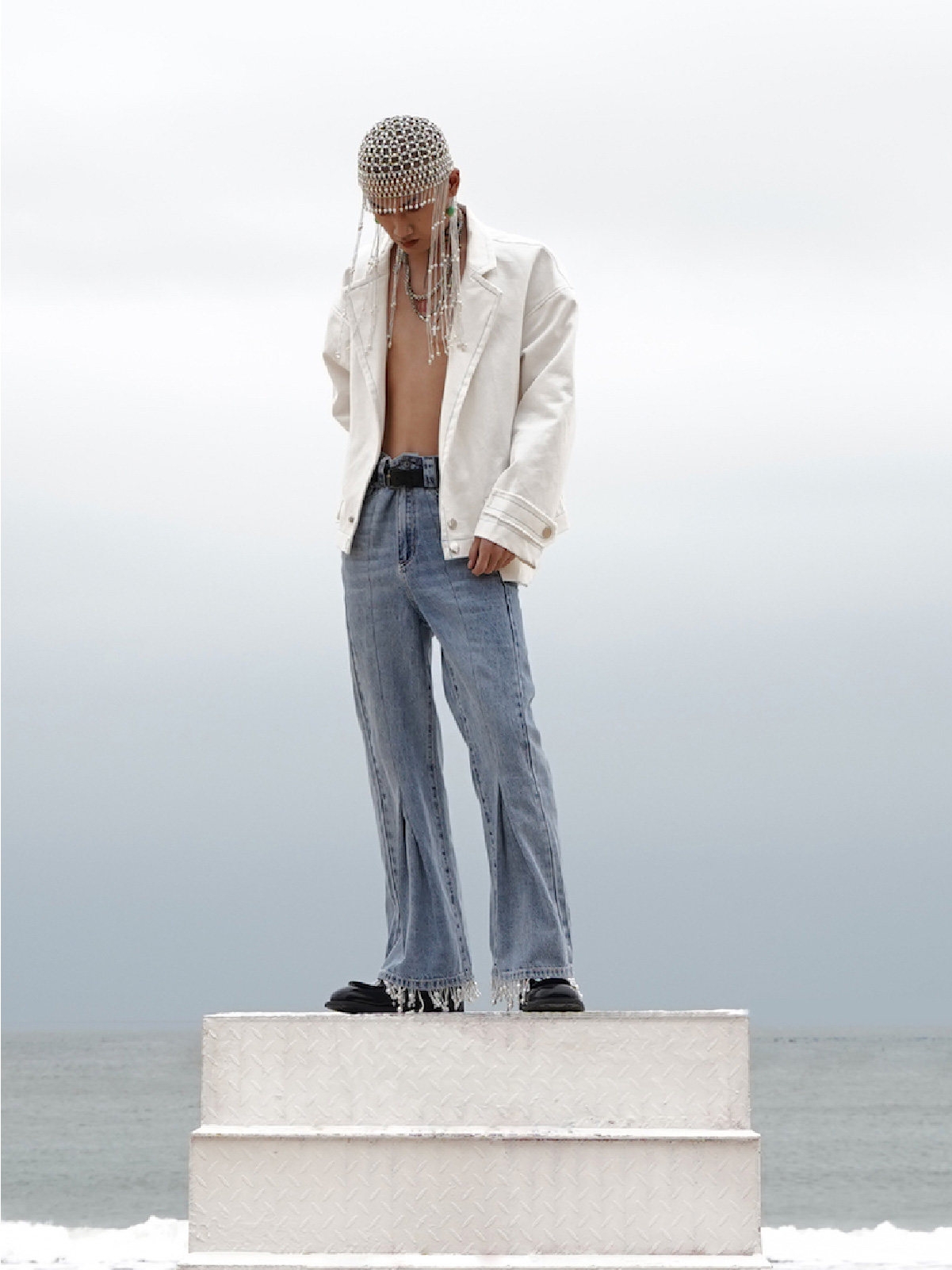 Detachable White Coat