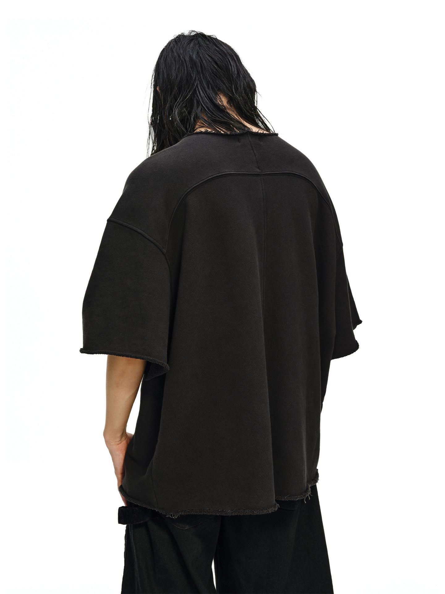 Heavyweight Fleece Boxy Short-Sleeve T-Shirt