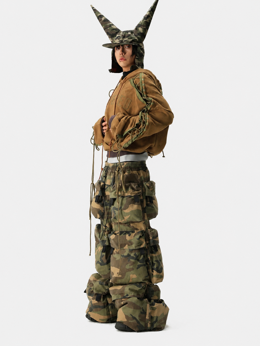 Camouflage Multi-Pocket Utility Pants