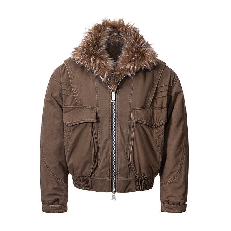 Lion King Detachable Scarf Condor Jacket